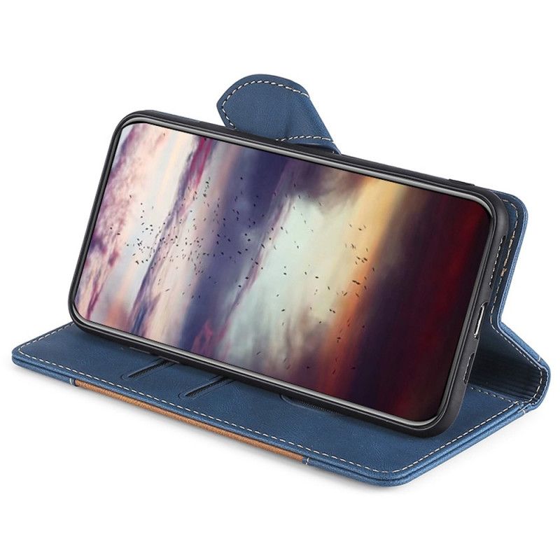 Flip Cover Honor 70 Tofarvet Blomster