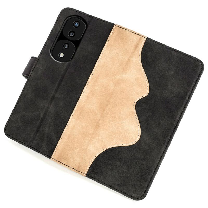 Læder Cover Honor 70 Wave Læderstil