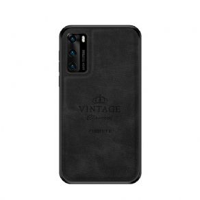 Cover Huawei P40 Æderlig Vintage Pinwuyo