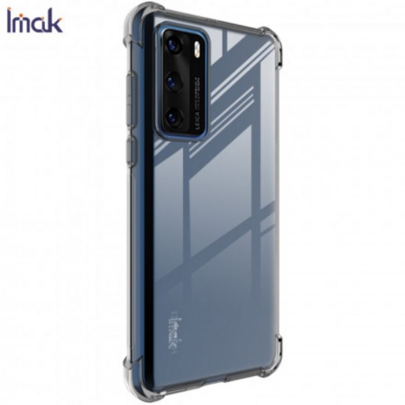 Cover Huawei P40 Transparent Silkeblød Imak