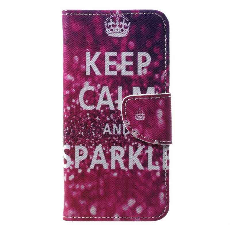 Flip Cover Huawei P20 Lite Bevar Roen Og Gnistre