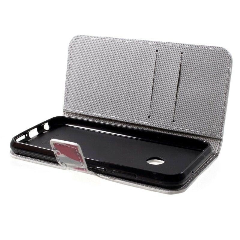 Flip Cover Huawei P20 Lite Tropiske Blomster