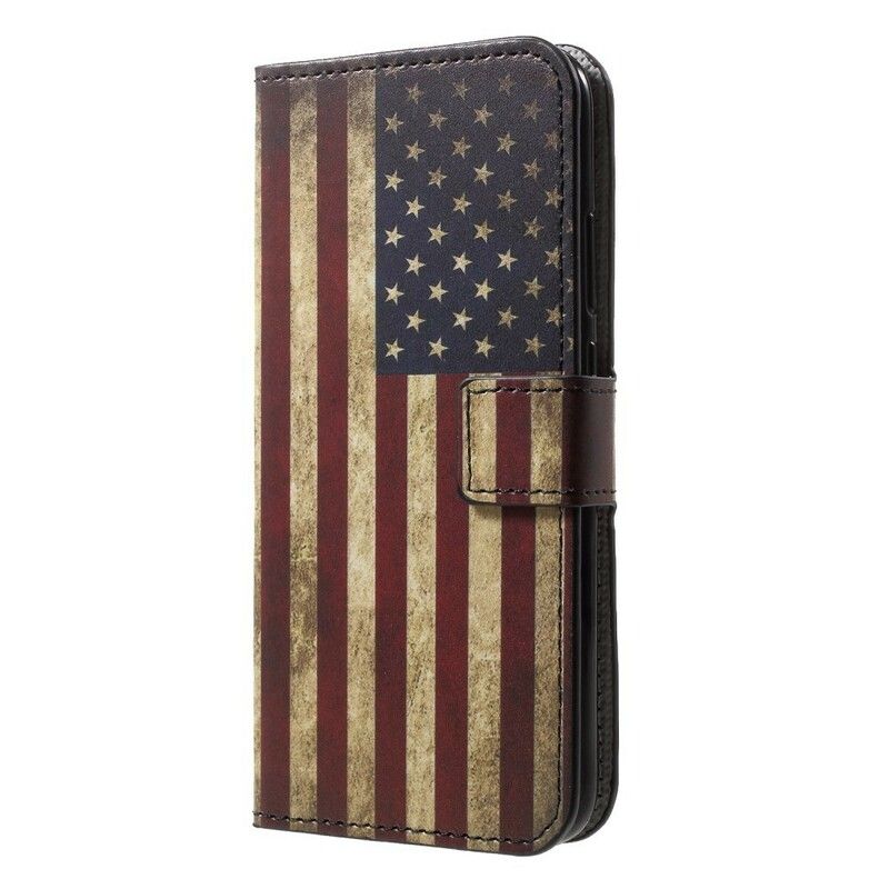 Flip Cover Huawei P20 Lite Usa Flag