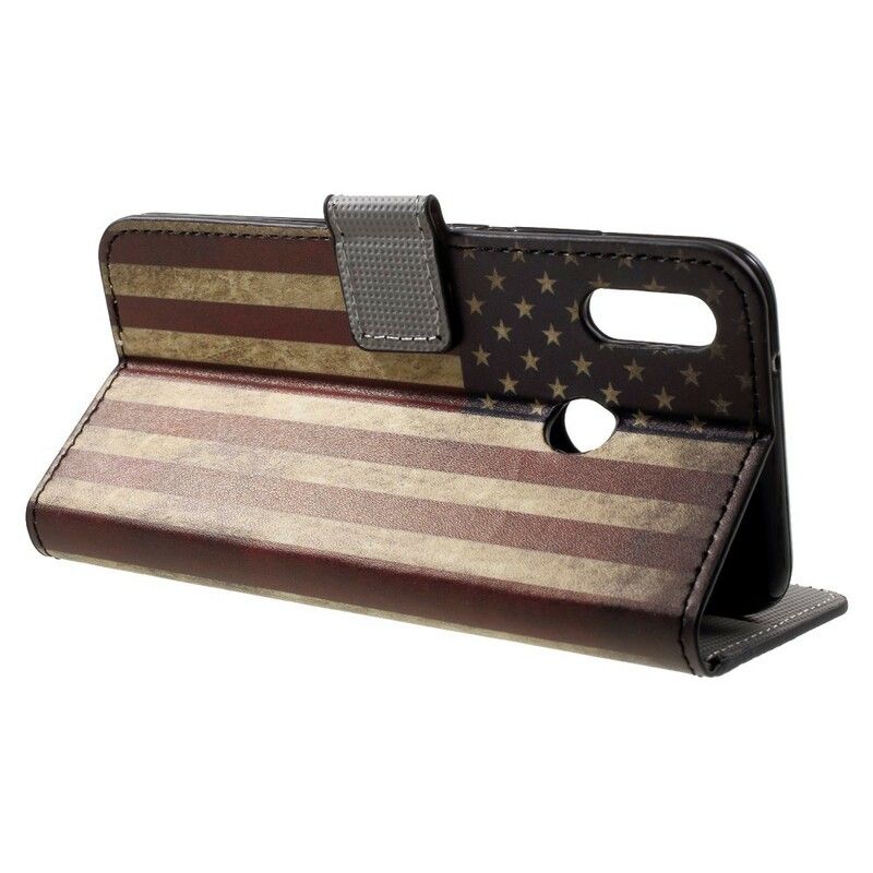 Flip Cover Huawei P20 Lite Usa Flag