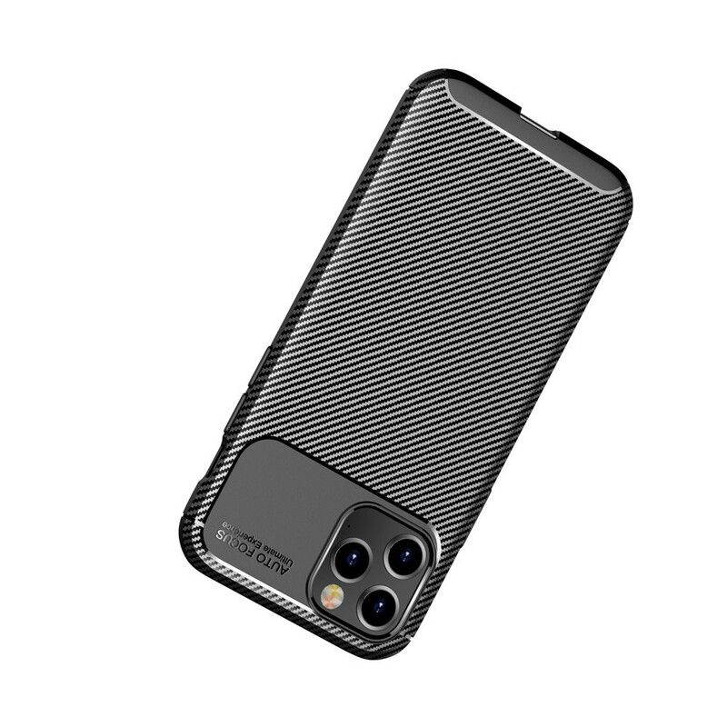 Mobilcover iPhone 12 Pro Max Fleksibel Kulfibertekstur