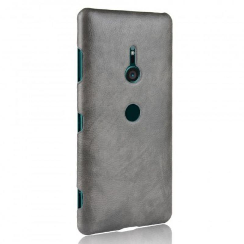 Cover Sony Xperia XZ3 Performance Litchi-lædereffekt