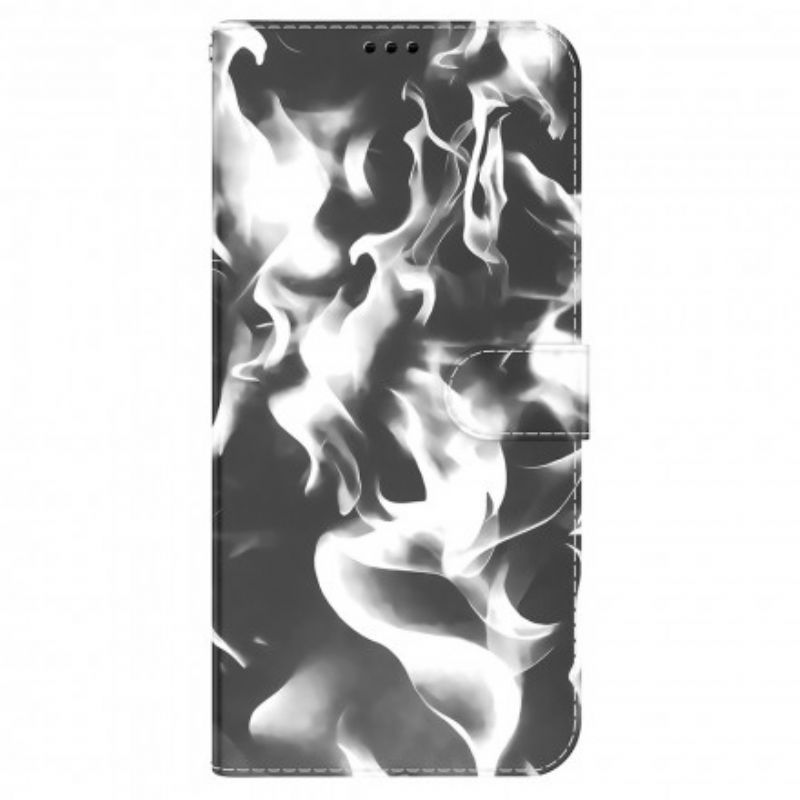 Flip Cover Oppo A54 5G / A74 5G Abstrakt Mønster