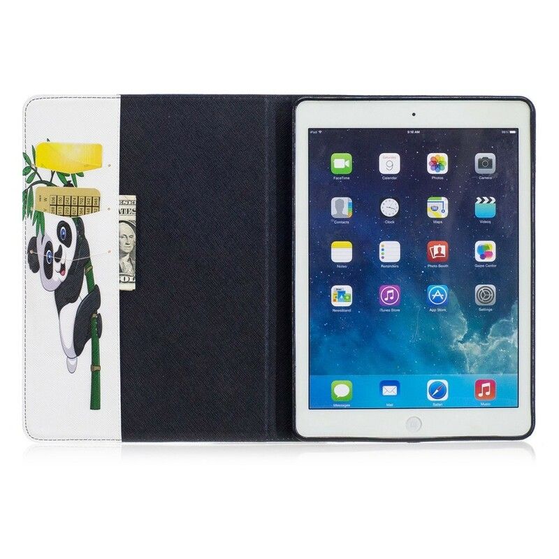 Flip Cover iPad Air Panda På Bambus