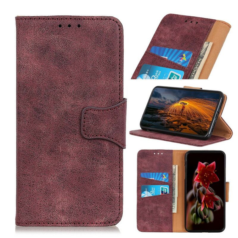 Flip Cover Samsung Galaxy S20 Læder Cover Vintage Magnetklap