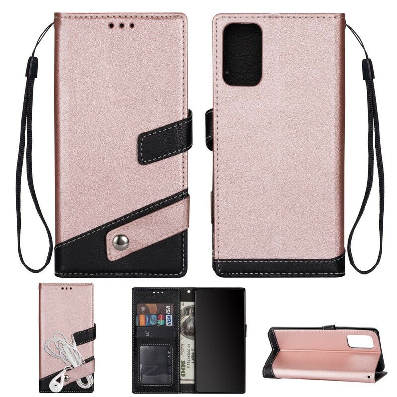 Flip Cover Samsung Galaxy S20 To-tonet Hovedtelefonholder