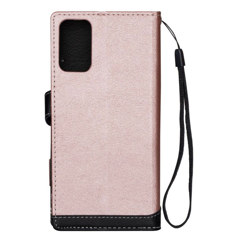 Flip Cover Samsung Galaxy S20 To-tonet Hovedtelefonholder