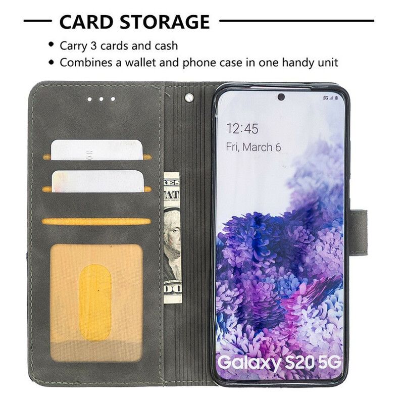Læder Cover Samsung Galaxy S20 Binfen Farvetrekanter