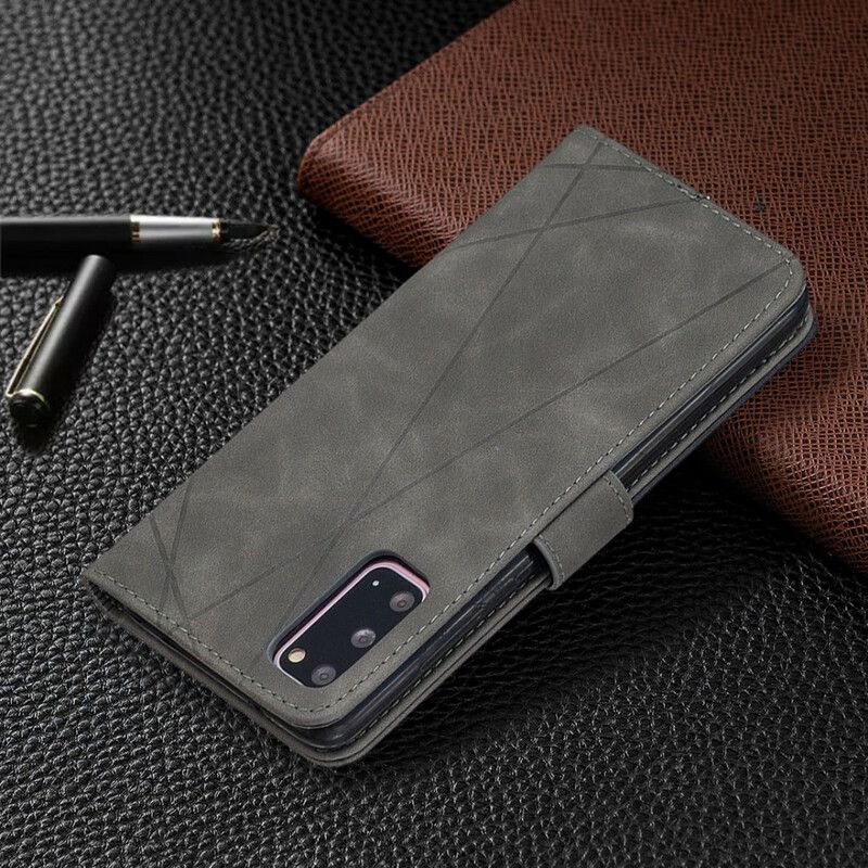 Læder Cover Samsung Galaxy S20 Binfen Farvetrekanter