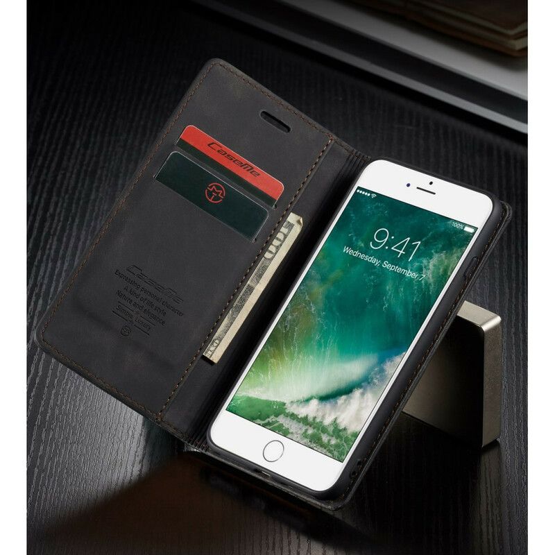 Cover iPhone 8 Plus / 7 Plus Flip Cover Caseme Kunstlæder