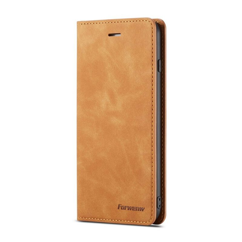 Cover iPhone 8 Plus / 7 Plus Flip Cover Lædereffekt Forwenw
