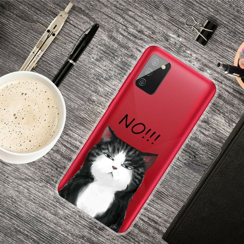 Mobilcover Samsung Galaxy A02s Katten Der Siger Nej