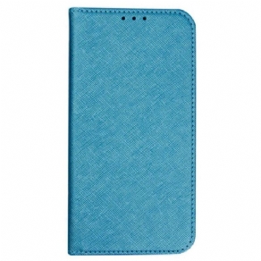 Flip Cover Oppo Reno 11 5g Krydstekstur
