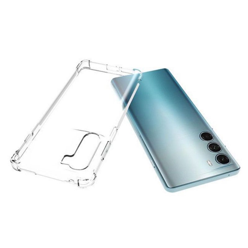 Cover Moto G200 5G Transparente Forstærkede Hjørner