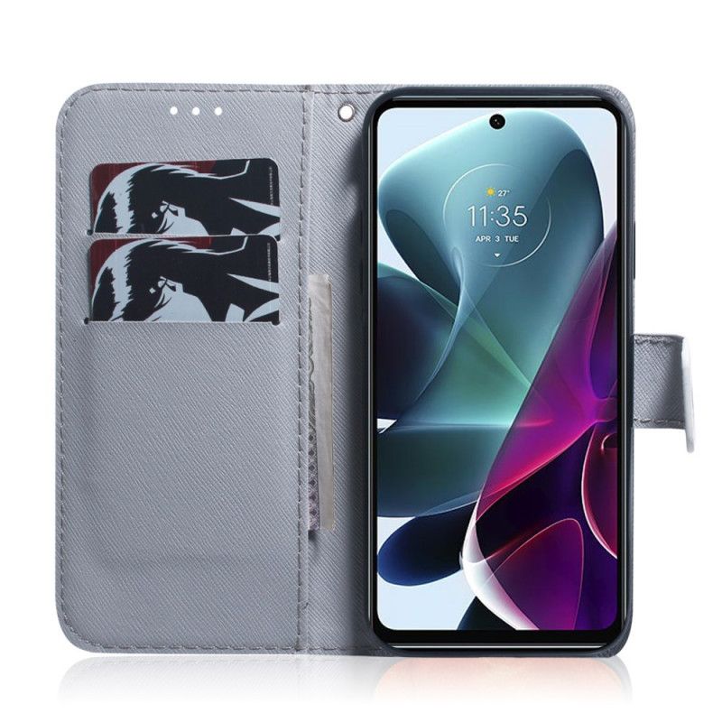 Flip Cover Moto G200 5G Mopshund