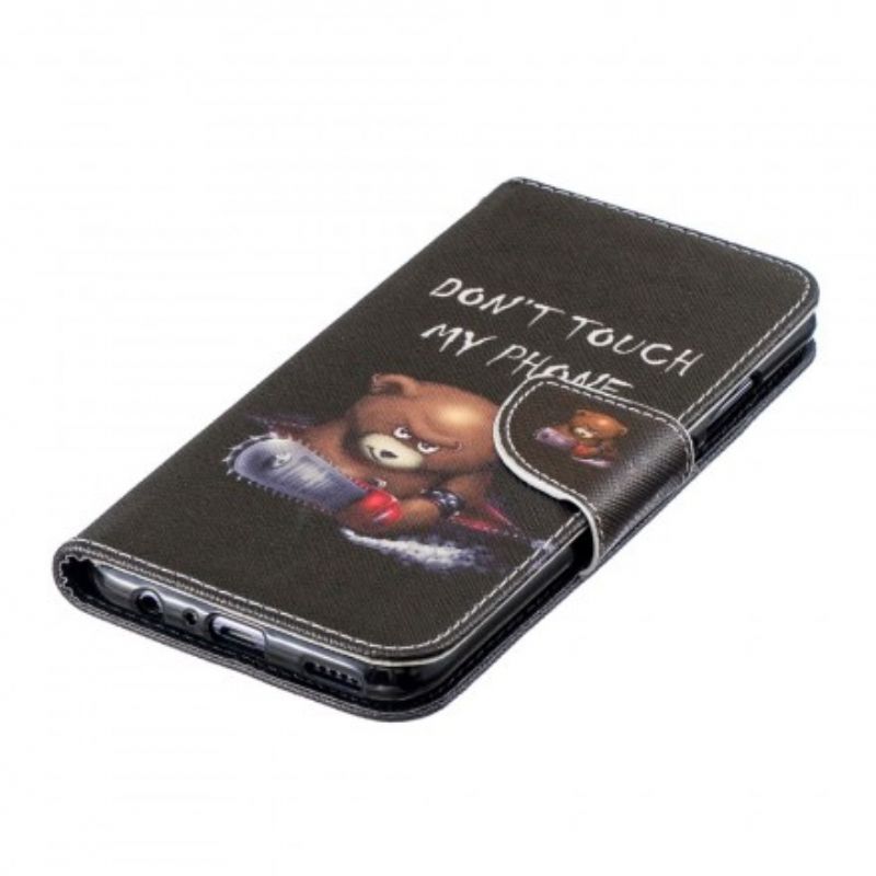 Flip Cover Huawei P Smart 2019 / Honor 10 Lite Farlig Bjørn