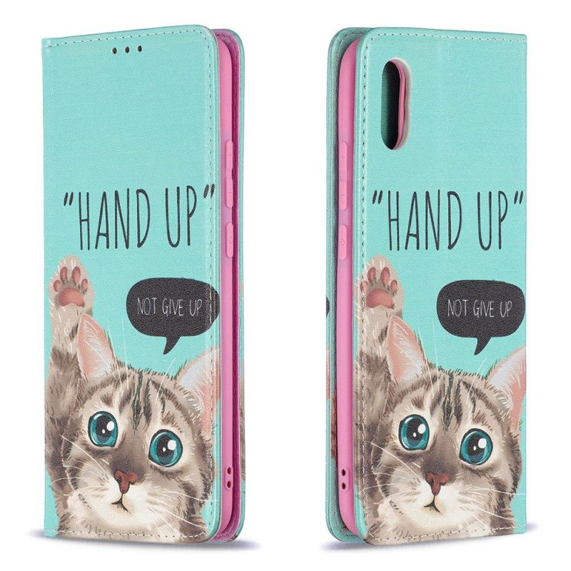 Cover Xiaomi Redmi 9A Flip Cover Hånd Op