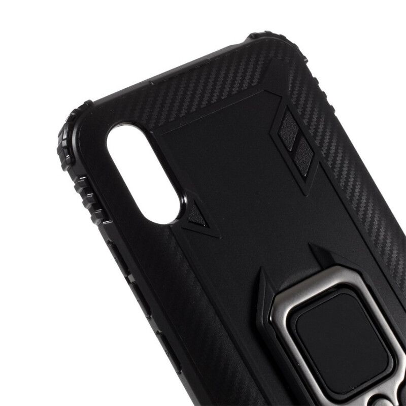 Cover Xiaomi Redmi 9A Ringstil Kulfiber