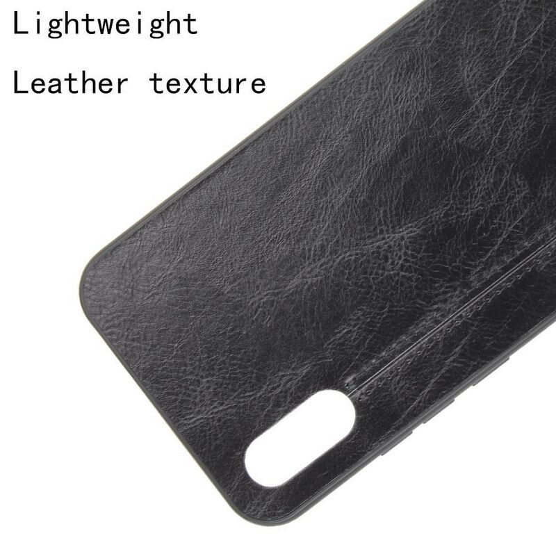 Cover Xiaomi Redmi 9A Søm Lædereffekt