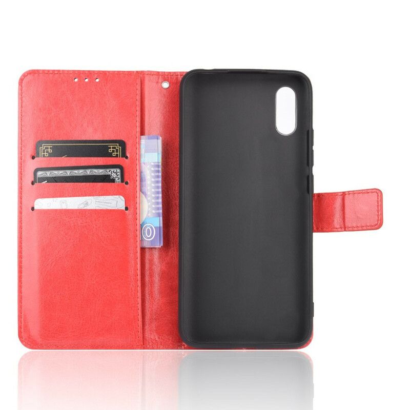 Flip Cover Xiaomi Redmi 9A Blinkende Kunstlæder