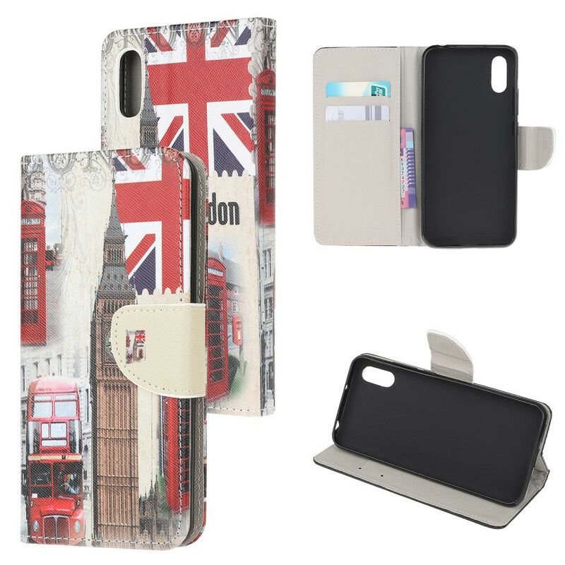 Flip Cover Xiaomi Redmi 9A London Life
