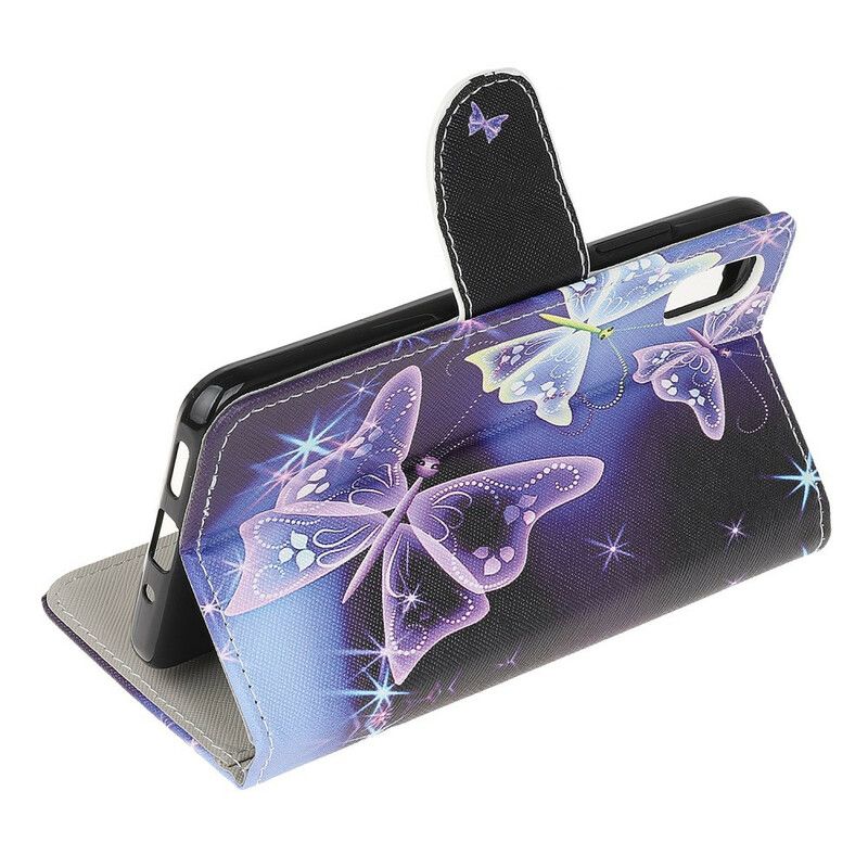 Flip Cover Xiaomi Redmi 9A Neonsommerfugle