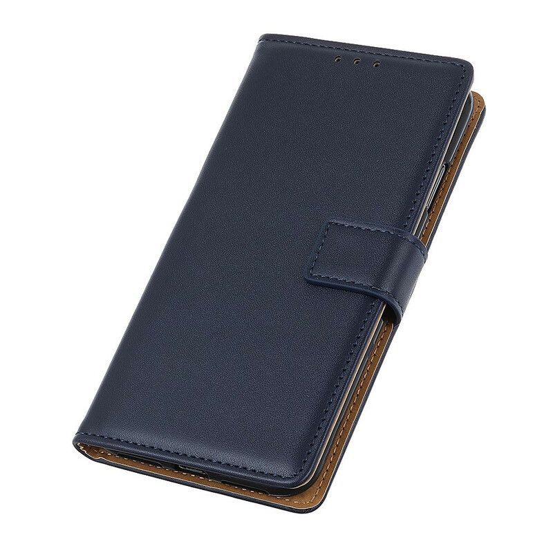 Læder Cover Xiaomi Redmi 9A Simpelt Kunstlæder