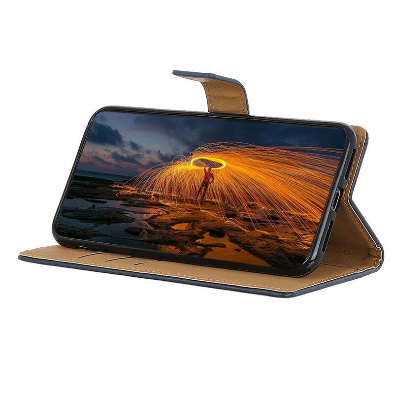 Læder Cover Xiaomi Redmi 9A Simpelt Kunstlæder