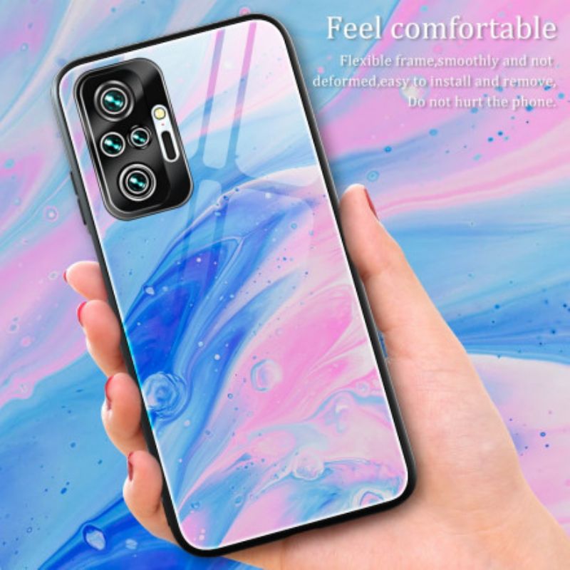 Cover Xiaomi Redmi Note 10 Pro Hærdet Glas Designfarver