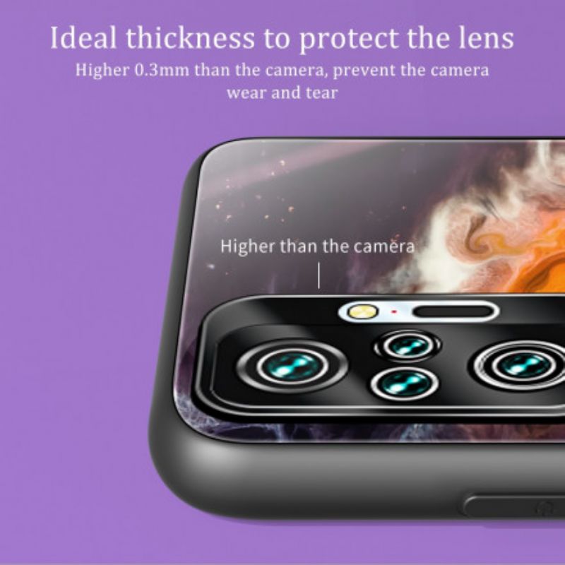 Cover Xiaomi Redmi Note 10 Pro Hærdet Glas Designfarver
