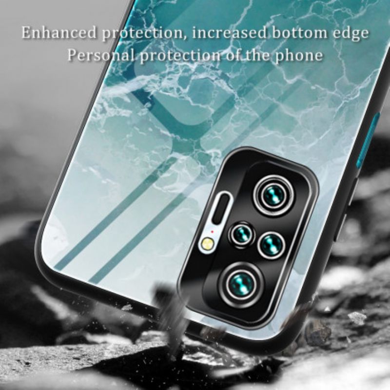 Cover Xiaomi Redmi Note 10 Pro Hærdet Glas Designfarver