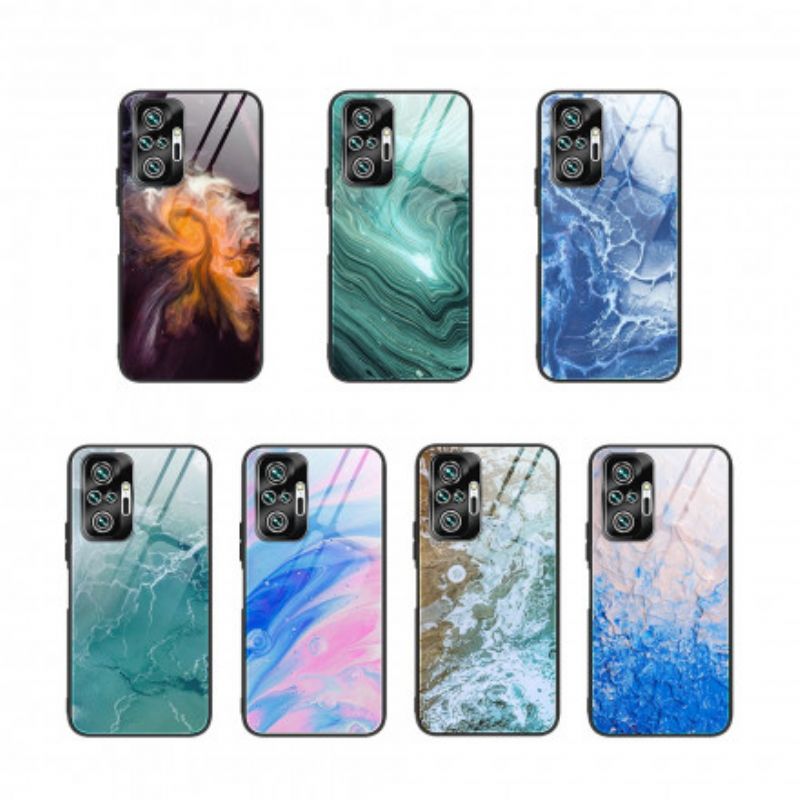 Cover Xiaomi Redmi Note 10 Pro Hærdet Glas Designfarver