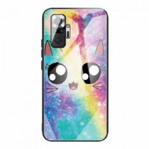 Cover Xiaomi Redmi Note 10 Pro Hærdet Glas Kat