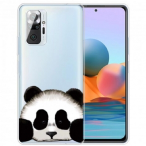 Cover Xiaomi Redmi Note 10 Pro Transparent Panda