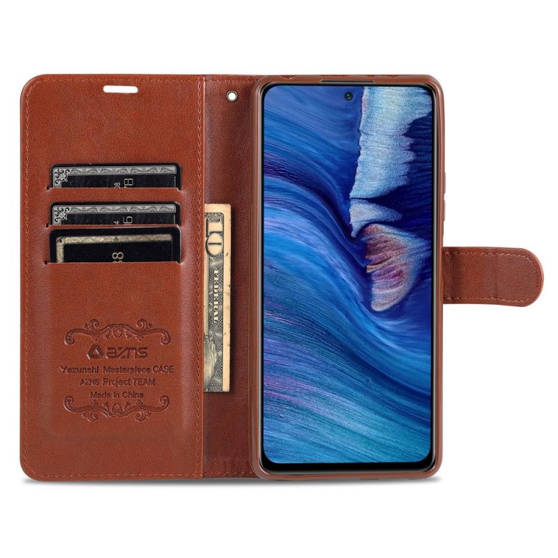 Flip Cover Xiaomi Redmi Note 10 Pro Azns Kunstlæder