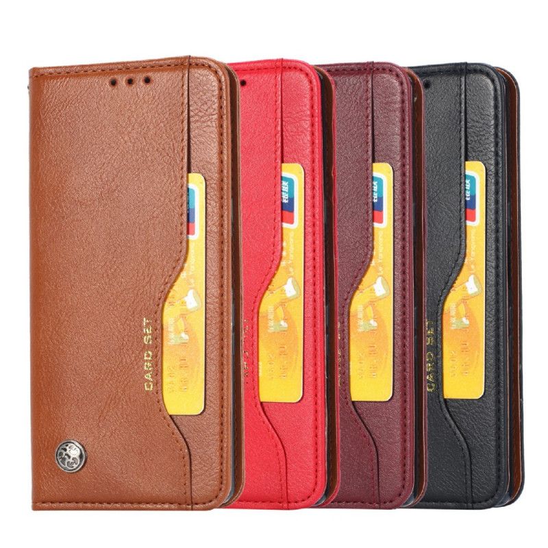 Cover Xiaomi Mi 11 Pro Flip Cover Faux Læder Kortholder