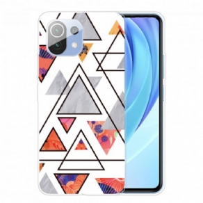 Cover Xiaomi Mi 11 Pro Marmortrekanter