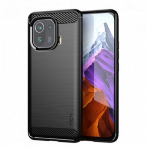 Cover Xiaomi Mi 11 Pro Mofi Børstet Kulfiber