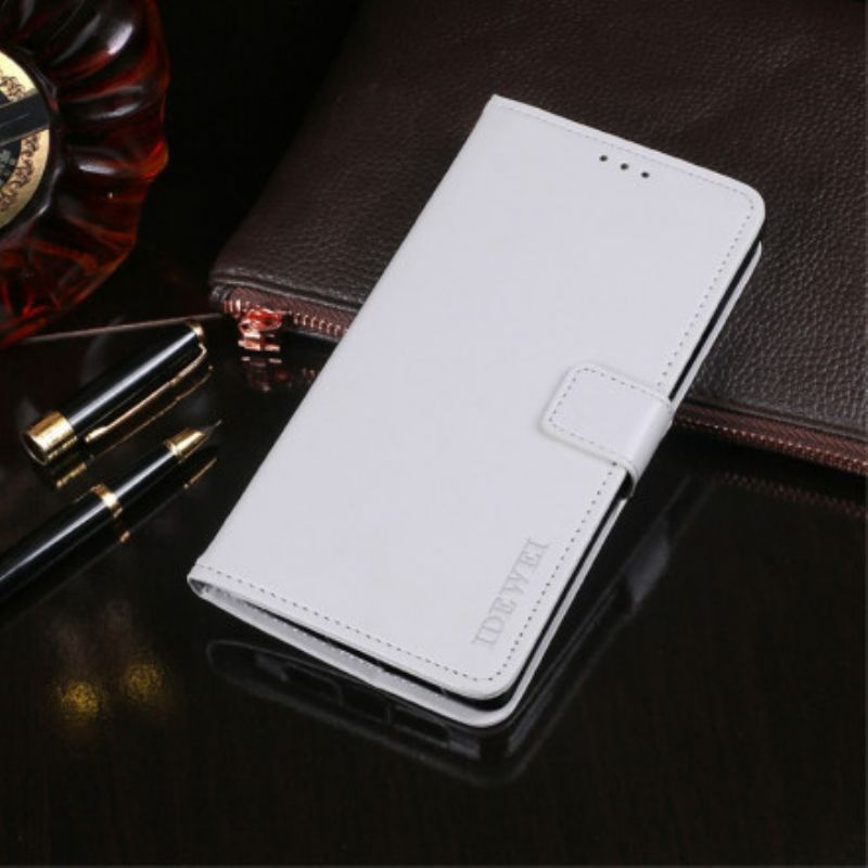 Læder Cover Xiaomi Mi 11 Pro Imiteret Læder Idewei