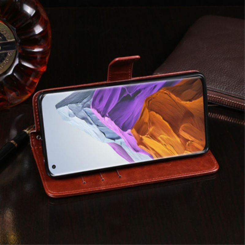 Læder Cover Xiaomi Mi 11 Pro Imiteret Læder Idewei