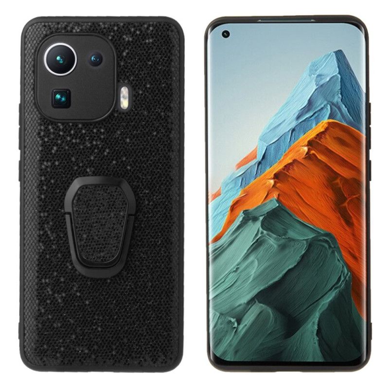 Mobilcover Xiaomi Mi 11 Pro Glitter Ring-støtte
