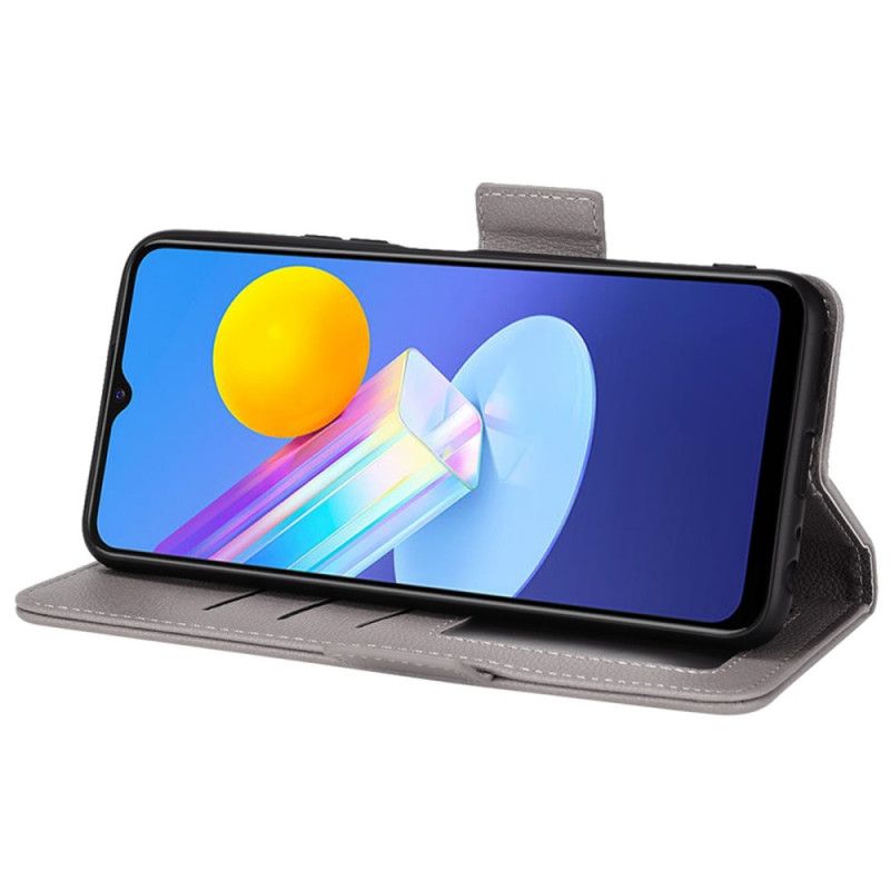 Flip Cover Vivo Y72 5G Læder Cover Dobbelt Nye Farver Flap