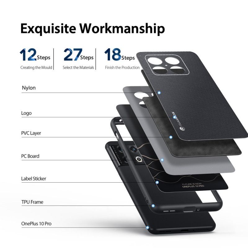 Cover OnePlus 10 Pro 5G Dux Ducis Fino Series Nylon