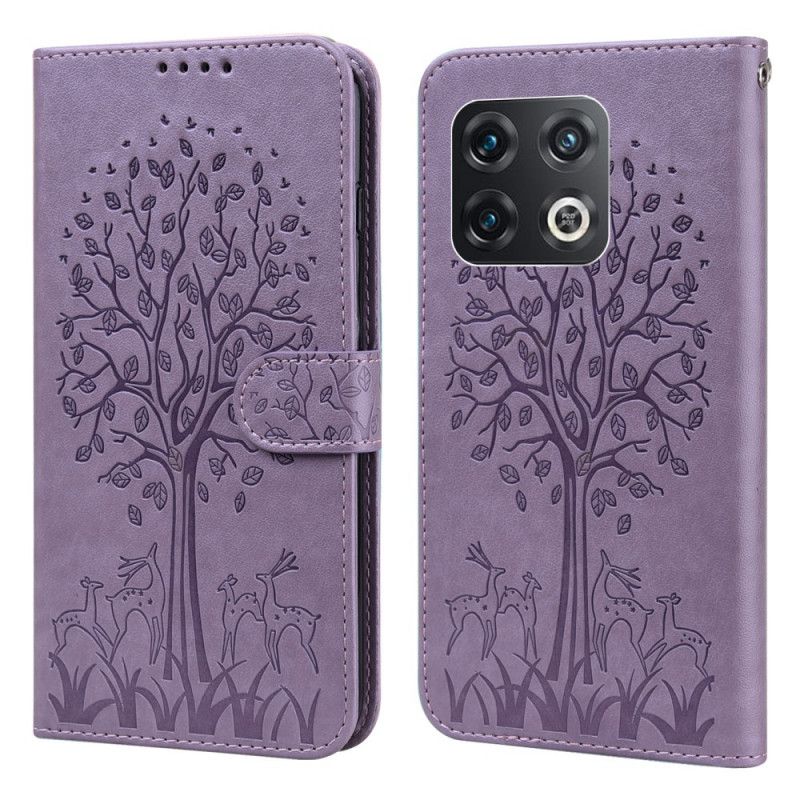 Flip Cover OnePlus 10 Pro 5G Hjorte