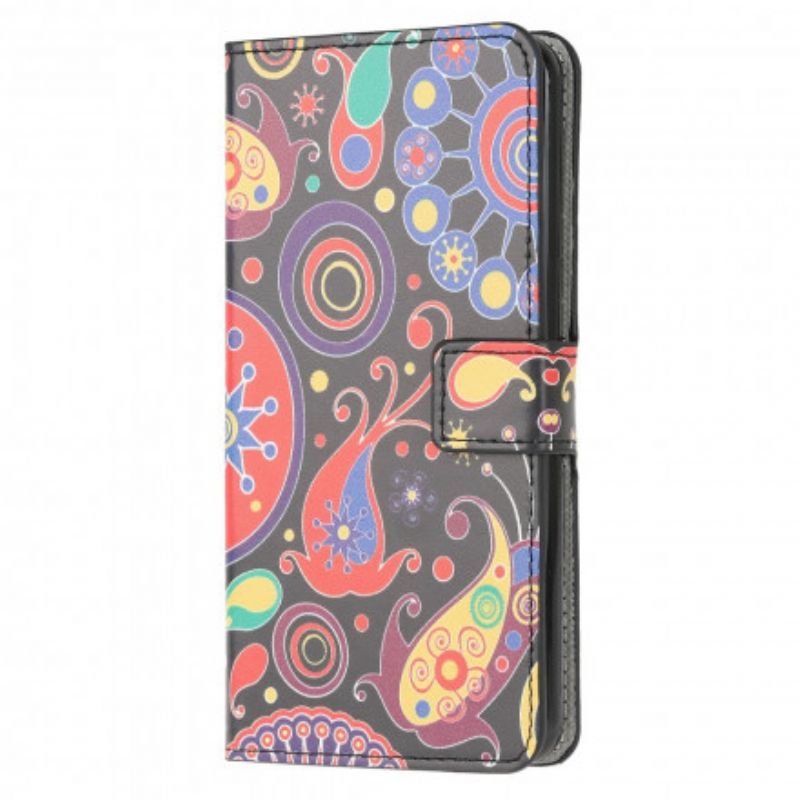 Flip Cover Moto G10 / G30 Galaxy Design