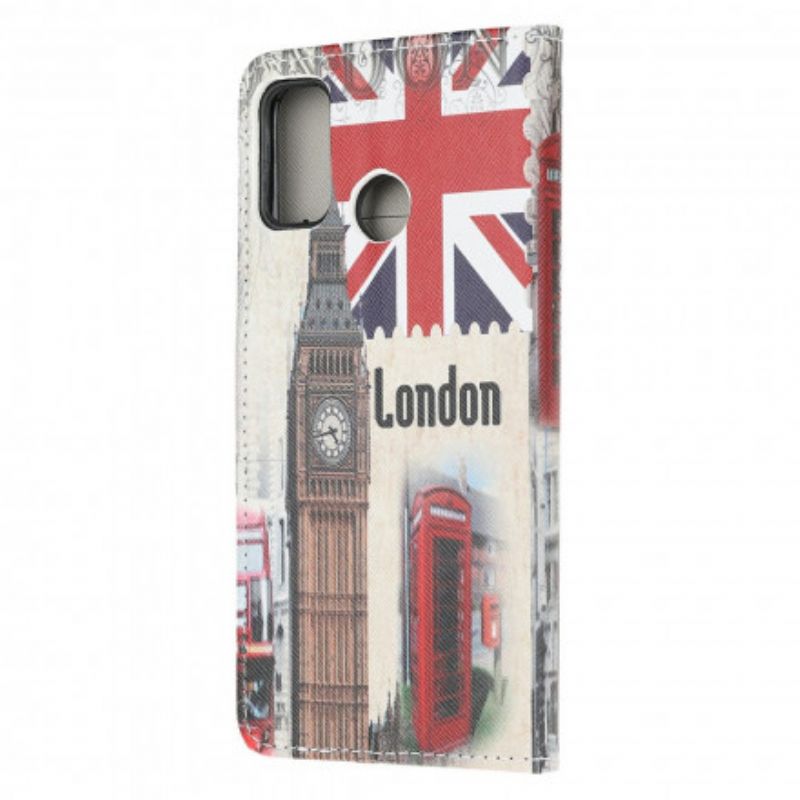 Flip Cover Moto G10 / G30 London Life